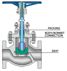 Inside View of Globe Valve