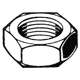 Hex machine screw nuts