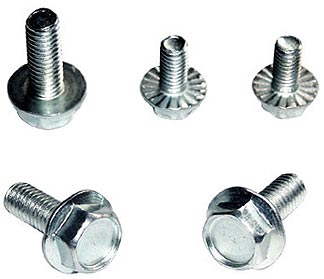 Flange bolts are used in such