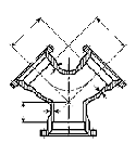 Compact Pipe Wye